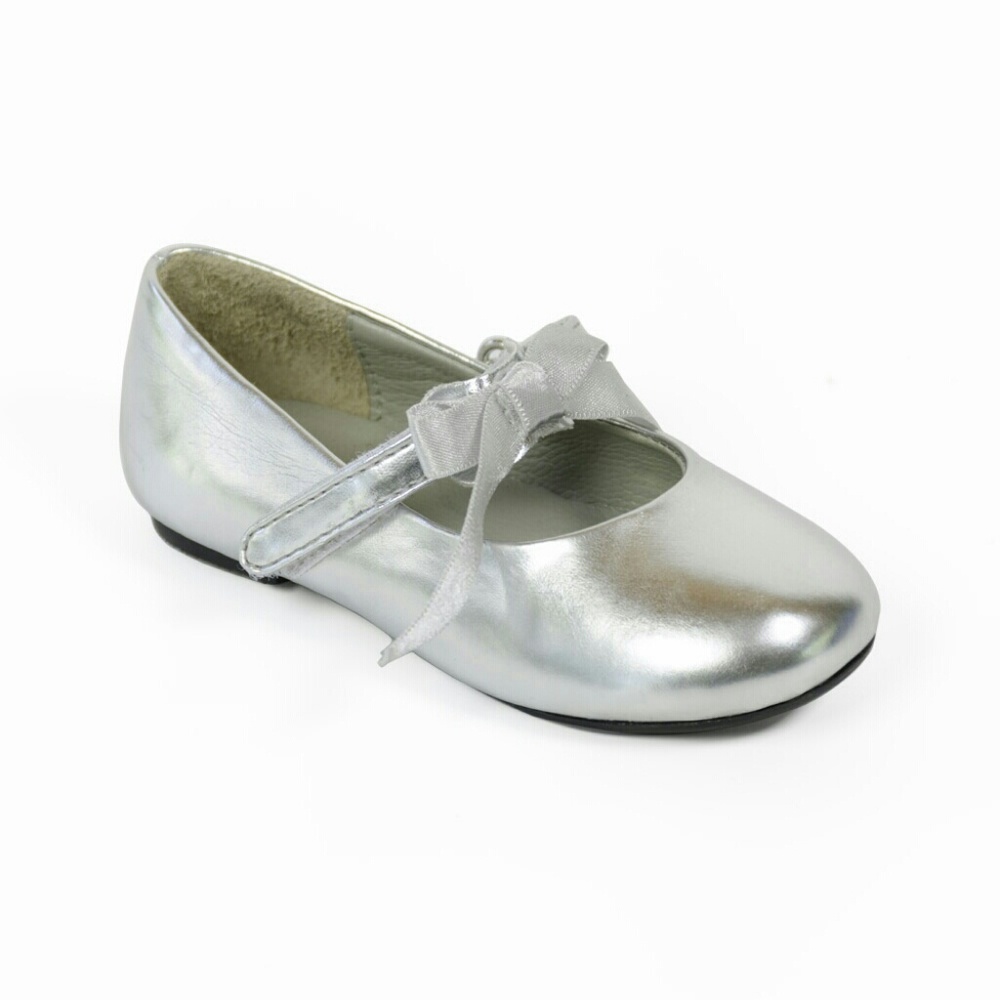 Nw Pazitos Ballerina Metallic Silver